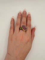 Load image into Gallery viewer, Amethyst Lover Signature Ring