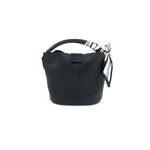 Load image into Gallery viewer, Perfect Soft Leather Mini & Scarf - Black
