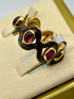 Load image into Gallery viewer, Ruby Lovers Matching Ring