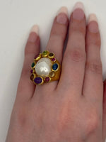 Load image into Gallery viewer, Pearl Ring to Match Pendant