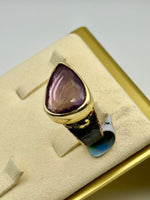 Load image into Gallery viewer, Amethyst Lover Signature Ring
