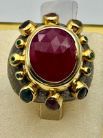 Load image into Gallery viewer, Red Signet Power Ring!