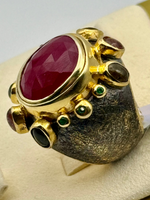 Load image into Gallery viewer, Red Signet Power Ring!