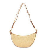 Load image into Gallery viewer, Half Moon Straw Bag