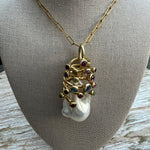 Load image into Gallery viewer, OMG! Large Baroque Pearl Pendant