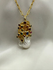 OMG! Large Baroque Pearl Pendant