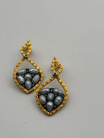 Load image into Gallery viewer, Suit Enhancer Pearl Earrings!
